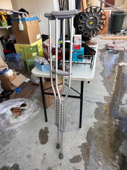 Used crutches