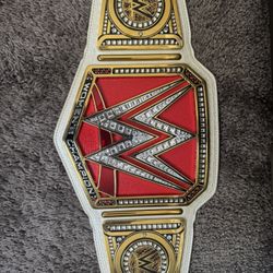 WWE Autographed Belt
