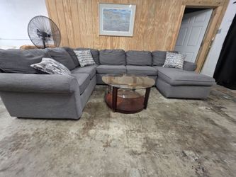 Wrap around Light Gray Sectional
Delivery options available!