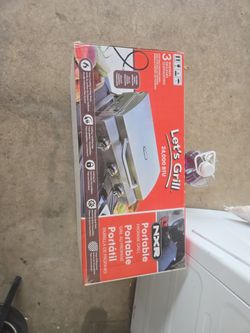 Portable propane grill