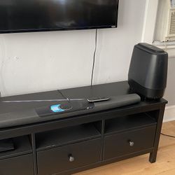 Sound Bar And Subwoofer 