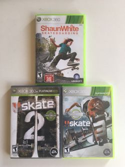 Xbox 360 skateboarding collection