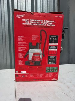 Milwaukee m18 4 gallon BACKPACK SPRAYER SWITCH TANK
