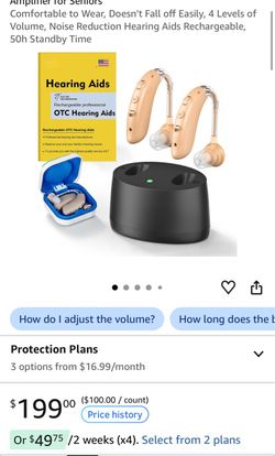 Portable Behind Ear Hearing Aid