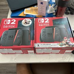 Switch 2 Mario Kart Game Included!