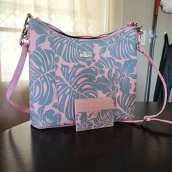 Bag  and Card Wallet Set HAPPPY Wahine