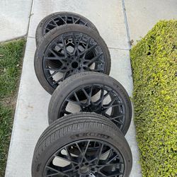 [Set of 4] TSW Sebring Wheels + Michelin Tires