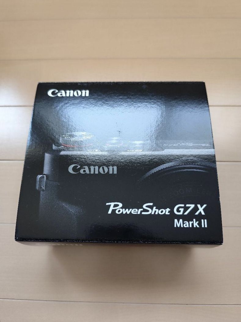 Canon PowerShot G7X Mark II Black Digital Camera