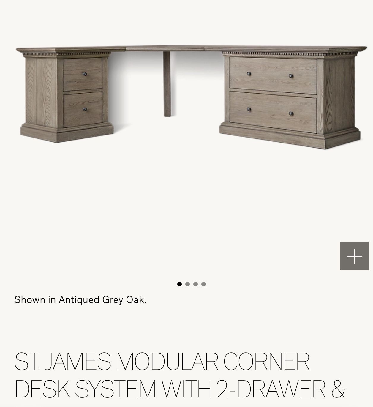 Restoration Hardware Modular Desk