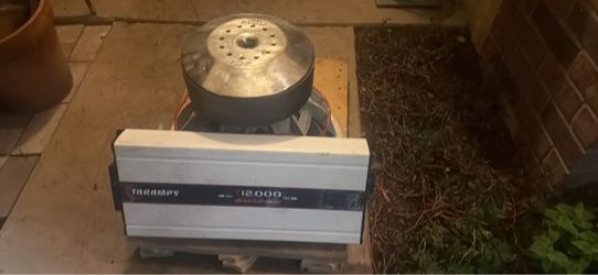 18” Shockwave Vision 2 and 12000 W Chipeo Taramps