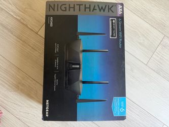 Nighthawk ax6 WiFi 6 router