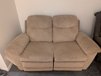 Reclining love seat