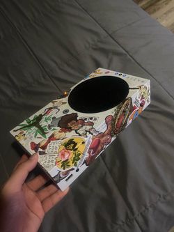 Xbox Series S Console with Custom Sticker Wrap
