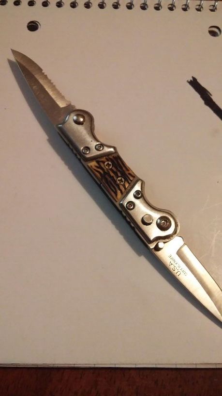 USA double Switch Blade (Super Knife)