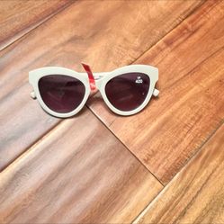 Women’s new white cat eye sunglasses
