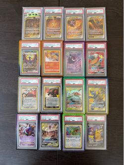 PSA 10 slabs Pokemon