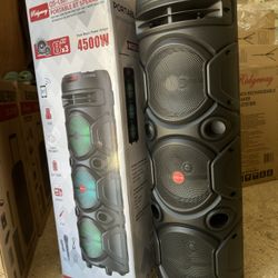 Portable Speaker With Microphone 
