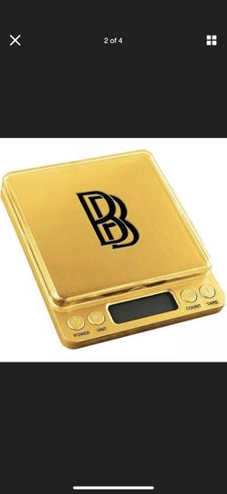 Ben Baller Gold Digital Scale NTWRK Exclusive In Hand