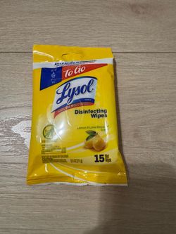 Lysol wipes, Travel pack