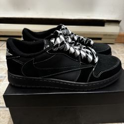 Jordan 1 Travis Scott Black Phantom