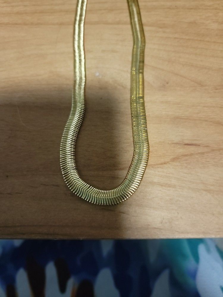 20 Inch Gold Filled Herringbone Chain