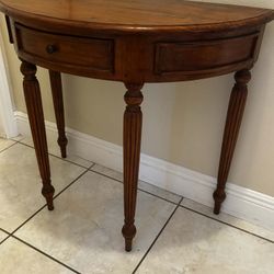 Solid Wood Entry Table 34”Lx17”Wx30”H