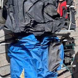 Two Hiking Backpacks Mountain Gear Back Pack 