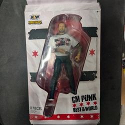 CM Punk AEW debut Action Figure