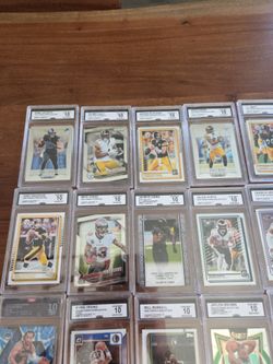 $8.50 each 2 for $15 Graded Sports Cards Lot – NFL & NBA Gem Mint 10