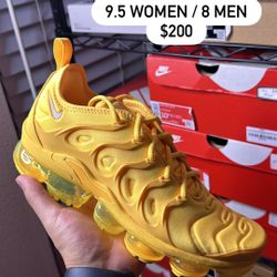 Nike Vapormax Plus Yolk 9.5 Women / 8 Men