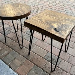 Wood End Tables 