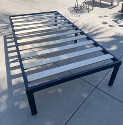 Twin metal bed frame
