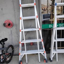 26 Ft Gorilla Ladder New Condition With Wheels 