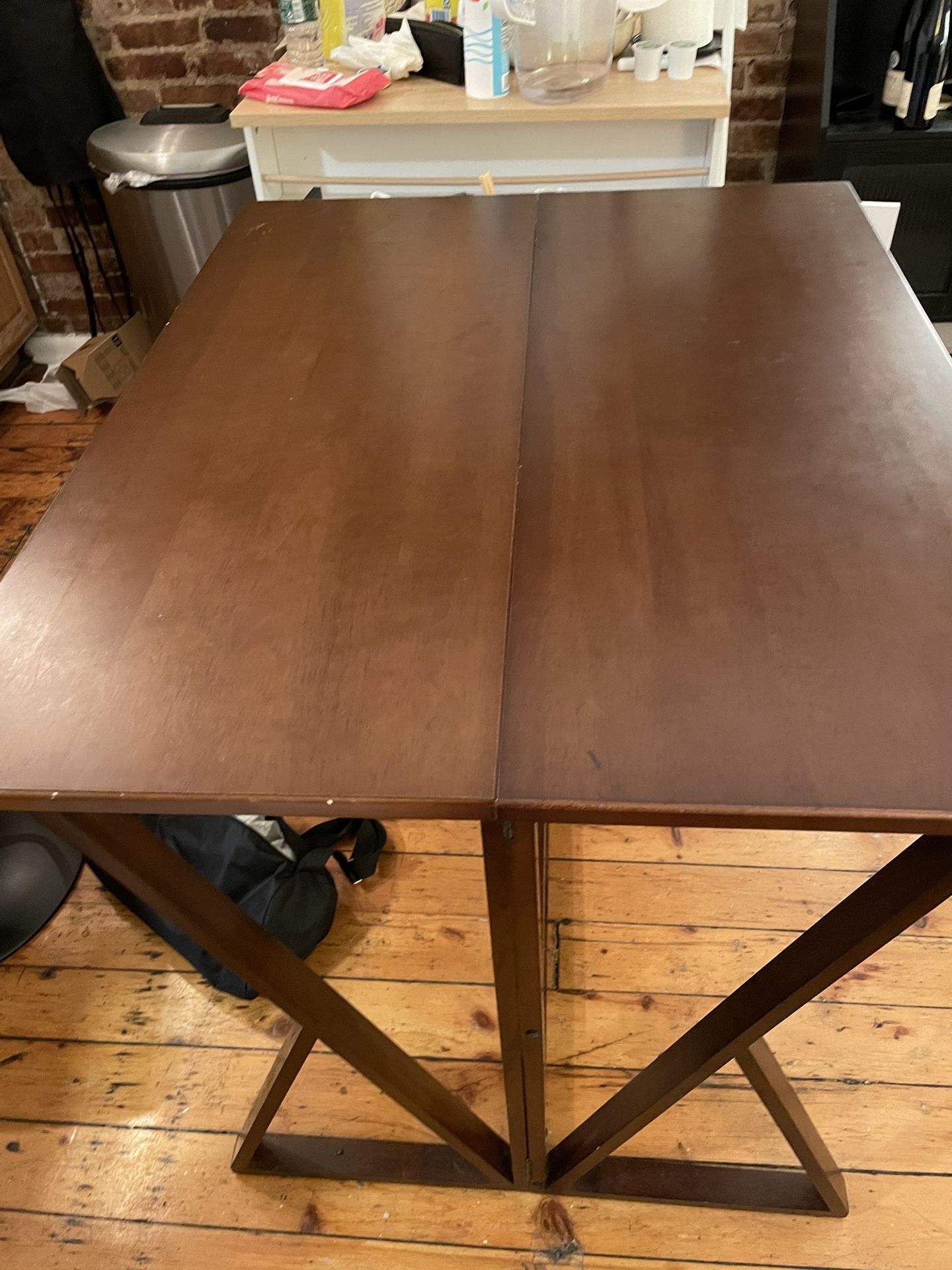 Drop Leaf High Table