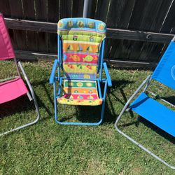Outdoor or Pool- Side Chairs (All-3).  $15.00