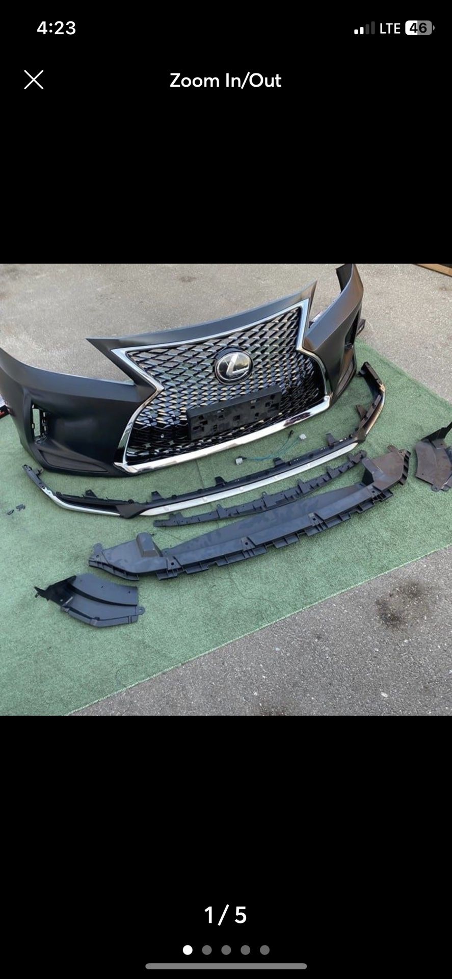 09-15 LEXUS RX350 RX450h To F-Sport Style Front Bumper Conversion Kit