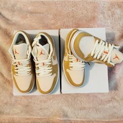 Jordan 1 Low SE Twine Orange Quartz Corduroy (W) | Size: 6.5W for Sale in  La Mesa, CA - OfferUp