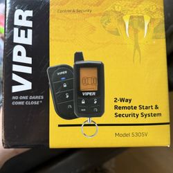 NEW VIPER REMOTE CAR ALARM 