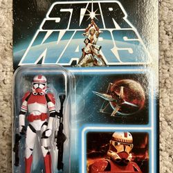 Star Wars Shock Trooper Unpunched RARE