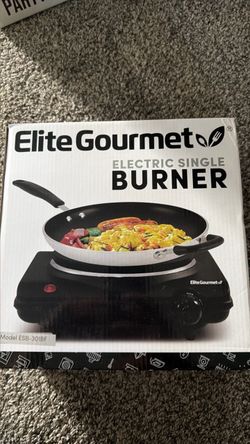 Elite Gourmet Electric Single Burner ESB-301BF
