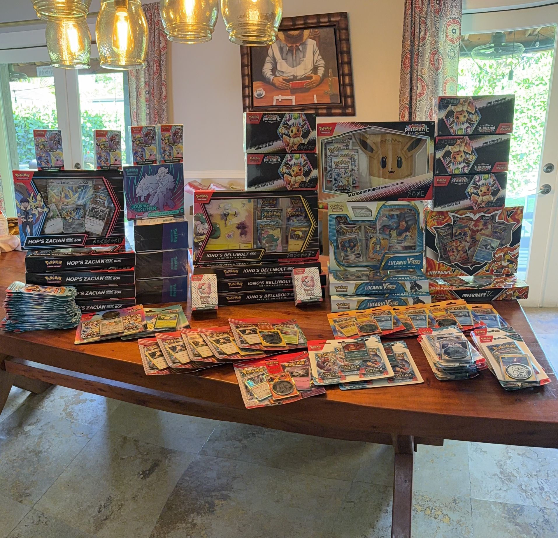 Pokemon TCG Lot (Prismatic, 151, Lost Origin, Surging sparks,Twilight masquerade,Silver Tempest,JT)