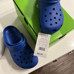 Blue Crocs