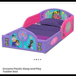 Encanto Plastic Sleep & Play Toddler Bed Frame/ Bed/ Encanto/ Bed Frame/ Kids/ Toddler/ Toys/ New