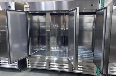 NSF ETL 🧊 NEW Chumart Commercial 3 Door Reach-In Refrigerator
