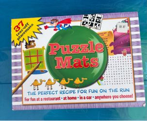 Puzzle Placemats  Book - $5.00