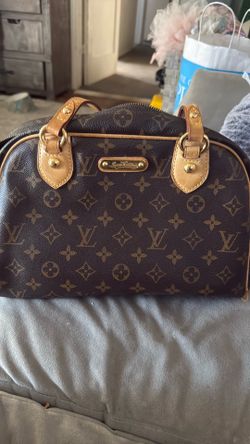 Louis vouitton monogram montorguielPM shoulder bag