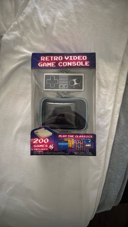 Retro Video Game Console