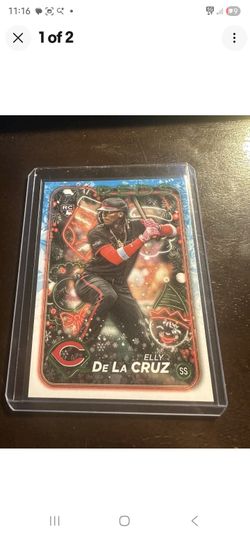 2024 Topps Holiday Elly De La Cruz #H102