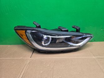 Elantra 2017 2018 headlight