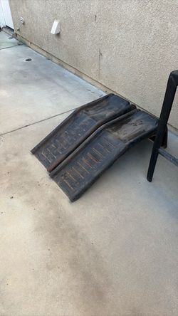 Steel Car Ramps Pair